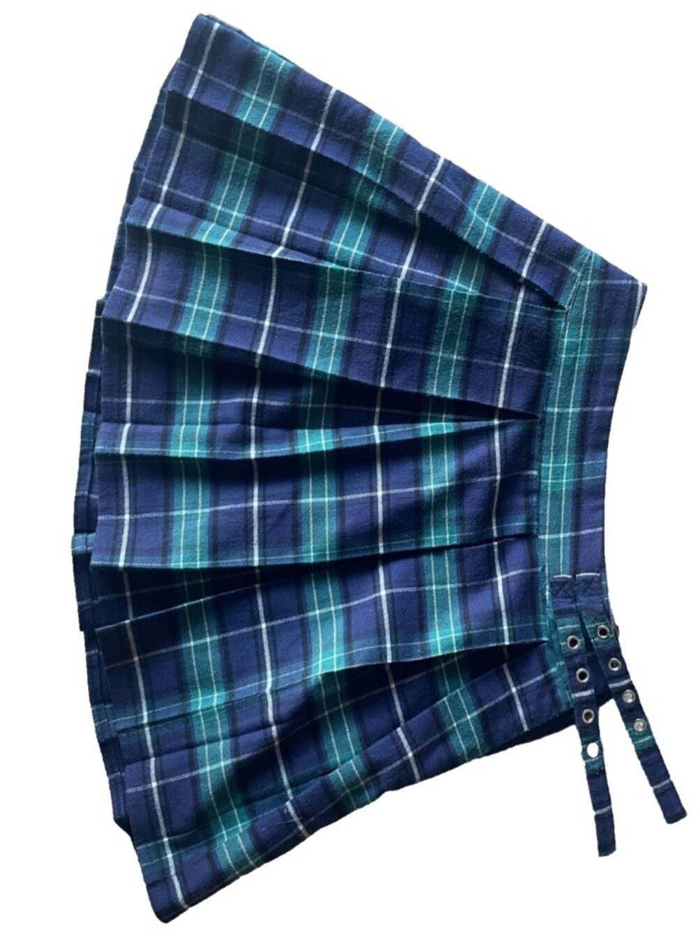 Plaid Pleated Buckle Skirt Hot Topic | Dark Academia